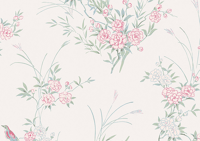 Shabby Chic by Rachel Ashwell Bird Chinoiserie, Blossom - Twist&Fit Roman Blind - Image 7